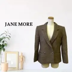 zG1576【L】JANE MORE フロントポケット 肩パッド ヘリンボーンのサムネイル