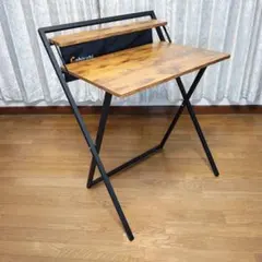 CubiCubi　折りたたみデスク 簡易収納ポケット付き