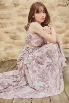 Herlipto♡ Floral Cut-Out Long Dress
