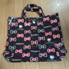 Hello Kitty トートバッグ リボン柄