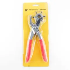 ポンチ パンチ ベルト穴あけ 6穴 工具 革 レザークラフト ハンドメイド