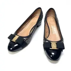 Salvatore Ferragamo パンプス ヴァラリボン 6 1/2 Dのサムネイル