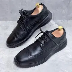 【COLE HAAN】コールハーン ウィングチップ 26.5cm レザー 黒