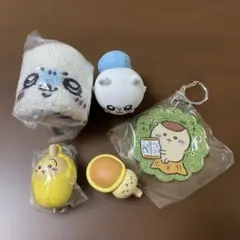 ちいかわ 5点　まとめ売り　うさぎ　モモンガ　くりまんじゅう