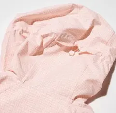 UNIQLO ポケッタブルUVカットパーカ/袋付き/L/ピンク