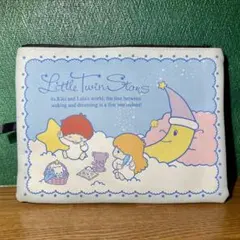 キキララ リトルツインスターズ フラットポーチ サンリオ 小物入れ