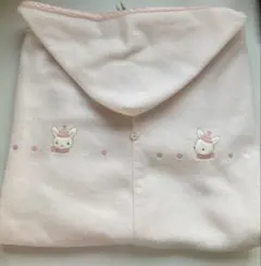 ファミリア　フリースフード付きブランケット　グリップ付き　3WAY