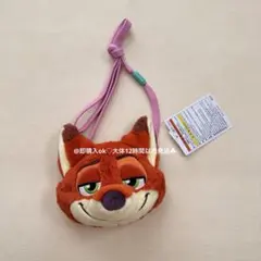 Disney Loungefly ニック・ワイルド ミニバッグパックキーホルダー