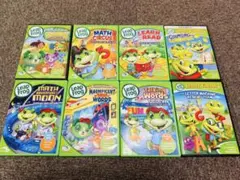 LeapFrog 教育DVDセット 11枚 Preschool Kids Educational Movies: Let's Go to School, Letter