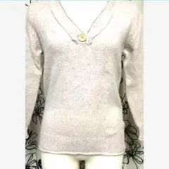 クリーニング済み ディスコート❤️ニット Ｖネック