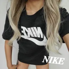 A12498 NIKE 定番 激かわ半袖 写真映え♡これはGET！黒かっこいい