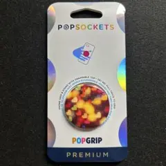 スマホグリップ POPSOCKETS Glitter Bokeh ハート柄