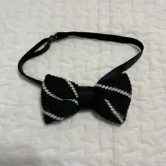 子供用　蝶ネクタイ　ブラック✖︎ホワイト
