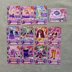 アイカツカード　紅林珠璃　12枚　サングリアロッサなど