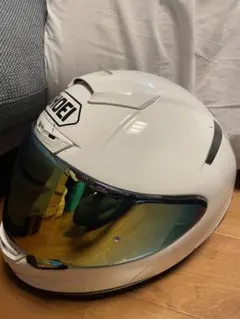 SHOEI X-Fourteen ホワイト Mサイズ 純正ミラーシールド付き