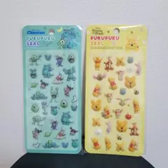 み*い様 ぷくぷくシール モンスターズ・インク/くまのプーさん