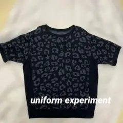 uniform experiment レオパード スター 半袖ニットのサムネイル