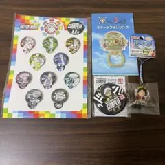 ワンピース グッズ まとめ売り 缶バッジ スマホリング　キーホルダー