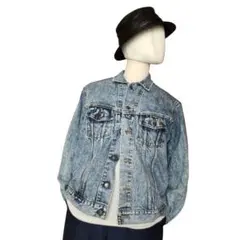 ～90s FITTZ ケミカルウォッシュ トラッカージャケット 3rdタイプ