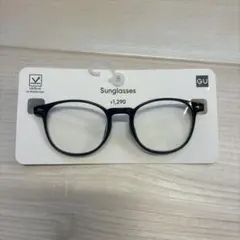 GU UVカット ボスリントンサングラス 09 BLACKのサムネイル