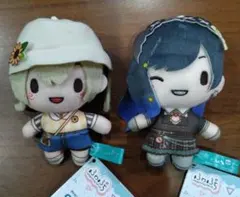 プロセカ　サンリオ　ふわぷちマスコット　2種　小豆沢こはね　白石杏　ビビバス