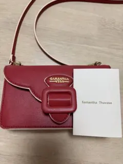 SAMANTHA VEGA ショルダーバッグ レッドのサムネイル