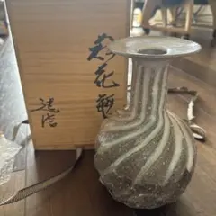 重量感！『高麗大理石壺(開運の壺) 証明書付き』高さ：約36cm重さ：約