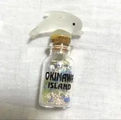 OKINAWA ISLAND イルカ ガラス瓶 置物