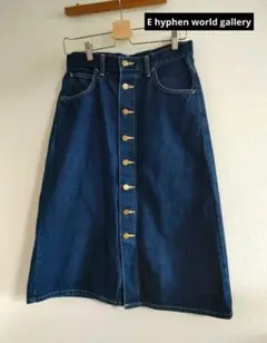 E hyphen world gallery × Lee デニムスカート　M