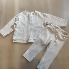 H＆M オーガニックコットン セットアップ 80cm