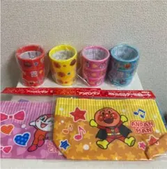 【非売品】アンパンマン『くるくるコップ＋ボトルホルダー付きトート』セット