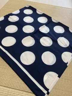 光原社 のれん 民藝品 工芸品 暖簾 型染 藍色 こけし - メルカリ