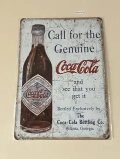Coca-Cola コカ・コーラ ブリキ看板
