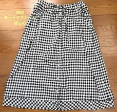 最終お値下げ　秋冬　サマンサモスモス　ギンガムチェックスカート