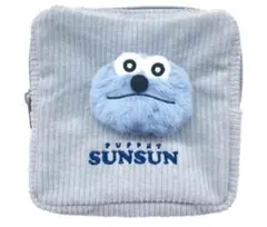 【新品】パペットスンスン ぬいぐるみ付きポーチ もふもふマスコット スンスン