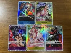 ワンピースカードSR5枚セット