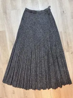 SPECCHIO グレー プリーツロングスカート　サイズ40
