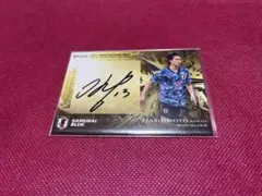EPOCH 2021 日本代表 橋本拳人 直筆サインカード