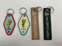 Mrs. GREEN APPLE 刺繍 キーホルダー セット