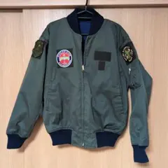 パイロットジャンパー フライトジャケット 航空自衛隊 JASDF パッチ付きのサムネイル