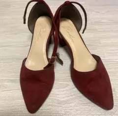 美品！R&E 太ヒールセパレートパンプス