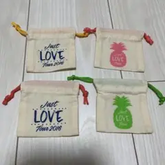西野カナ　ガチャ　just love tour ミニ巾着　コンプ