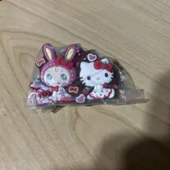 ハローキティ メゾピアノ ベリエちゃん ラバーキーホルダー