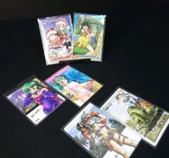 ドラゴンボール カード グミ まとめ売り キラキラ34枚 ノーマル37枚