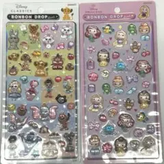 【正規品】　ボンボンドロップシール ディズニー　プリンセス&クラシック