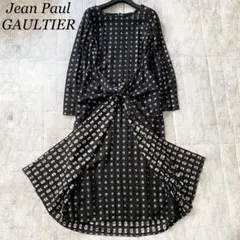 Jean Paul GAULTIER 変形ワンピース　総柄 ロング　刺繍のサムネイル