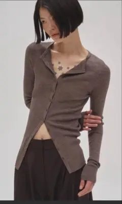 Silkwool Knit Cardigan