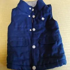 POLO ネイビー ベスト 100センチ