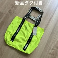 【未使用タグ付】しまむら MAYO×apaist ポケッタブルトート イエローのサムネイル