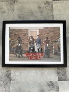 m556 ストレンジャーシングス　A4 額付き